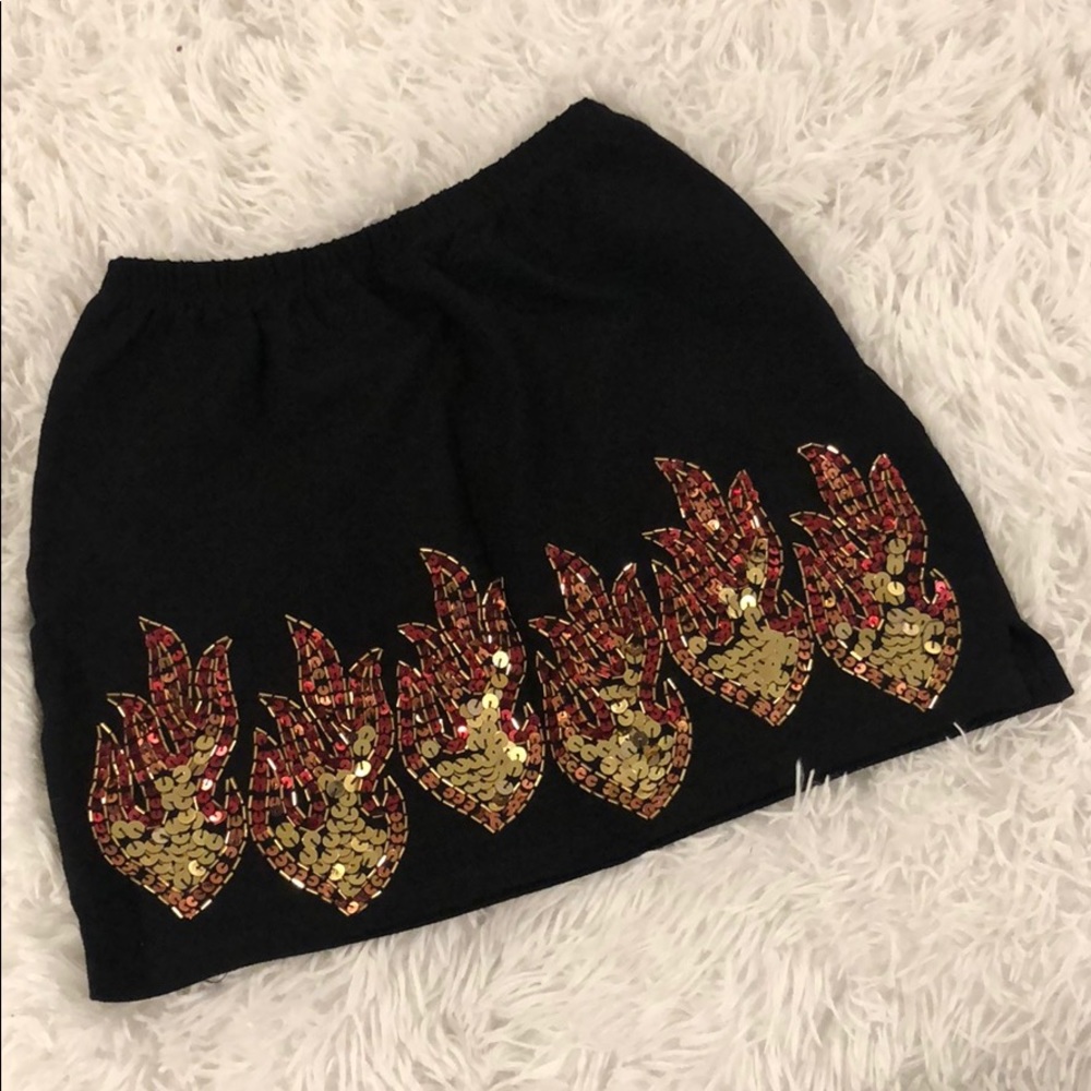 Blazed skirt